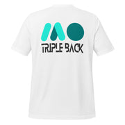 Gymnastics apparel: Triple Back Tribute Tee dark - White (SKU:9941284_9526)