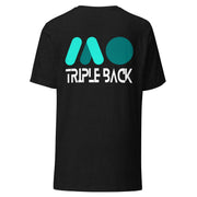 Gymnastics apparel: Triple Back Tribute Tee light - Black Heather (SKU:3119827_9575)