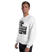 Gymnastics apparel: Try To Look Less Surprises - Adult Sweatshirt - (SKU:)