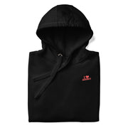 I Love Aerobics Small Front - Adult Hoodie