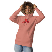I Love Aerobics Big Front - Adult Hoodie
