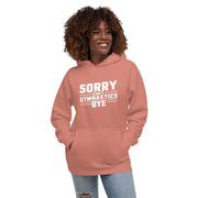 Sorry Can't Gymnastics Bye Big Front - Adult Hoodie