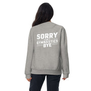 Sorry Can't Gymnastics Bye Big Back - Adult Sweatshirt