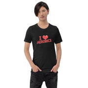 I Love Aerobics Big Front - Adult Tee