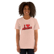 I Love Aerobics Big Front - Adult Tee