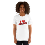 I Love Aerobics Big Front - Adult Tee
