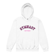 Gymnastics apparel: Varsity Hoodie Gymnast Rhythmic Youth - White (SKU:4053223_17286)
