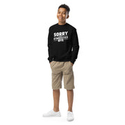 Sorry Can't Gymnastics Bye Big Front - Youth Sweatshirt