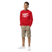Sorry Can't Gymnastics Bye Big Front - Youth Sweatshirt