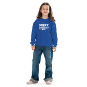 Sorry Can't Gymnastics Bye Big Front - Youth Sweatshirt