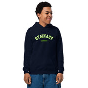 Gymnastics apparel: Youth Gymnast Aerobics Varsity Hoodie - (SKU:)