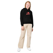 I Love Aerobics Big Front - Youth Hoodie