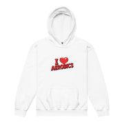 I Love Aerobics Big Front - Youth Hoodie