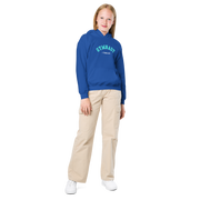 Gymnastics apparel: Youth Varsity 'Gymnast Tumbling' Hoodie - (SKU:)